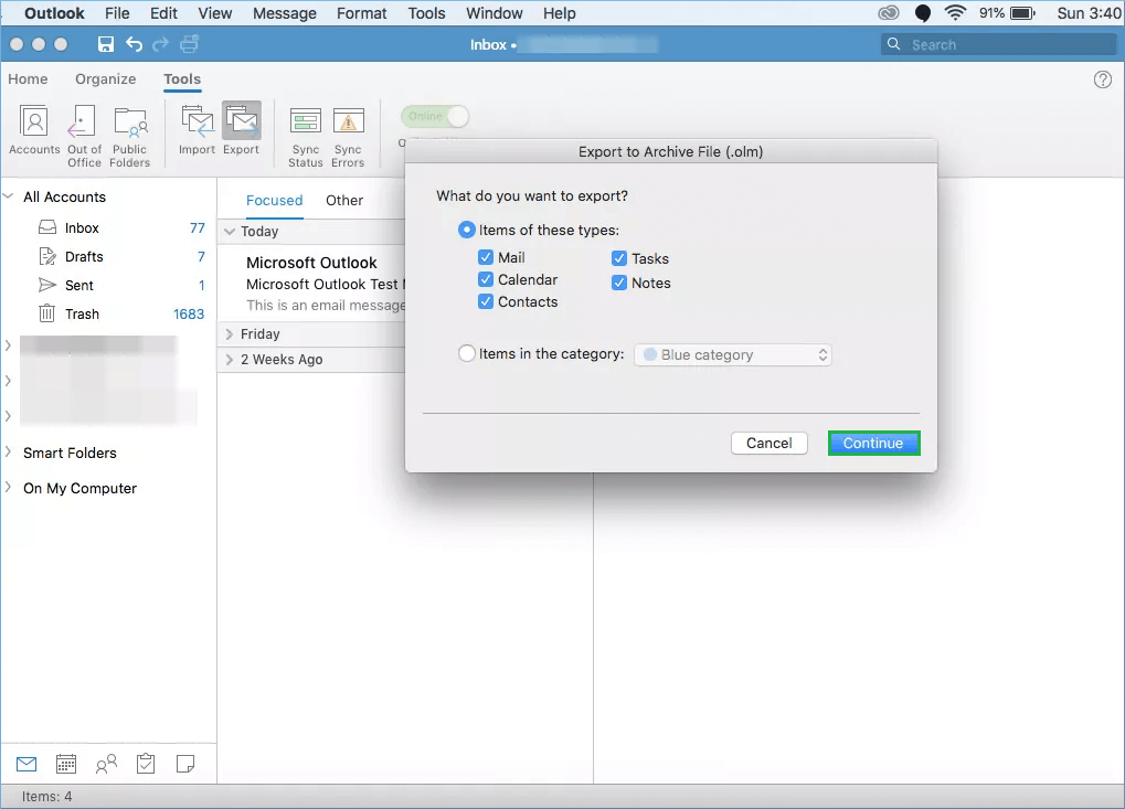 outlook for mac 2011 cannot connect to exchange server